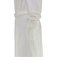 Cawö - Damen Bademantel Kimono 3312 - Farbe: weiß - 600