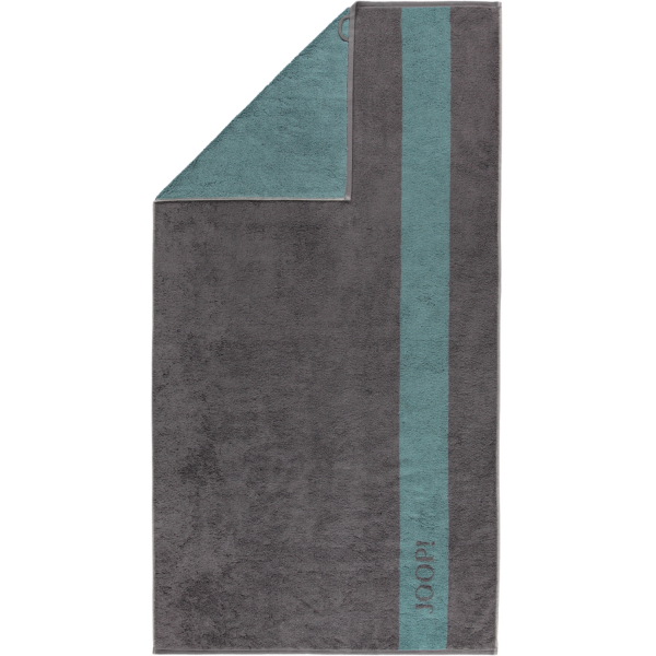 JOOP Infinity Doubleface 1678 - Farbe: Graphite - 74 Gästetuch 30x50 cm