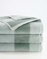 Villeroy &amp; Boch Handtücher Luxury Double 2560 - Farbe: sage green - 44 - Gästetuch 30x50 cm