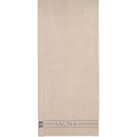 frottana Saunatücher Sauna - Farbe: cashmere - 713 - 80x200 cm