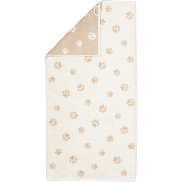 Cawö Handtücher We love Dogs Paws 6247 - Farbe: Natur-Beige - 33