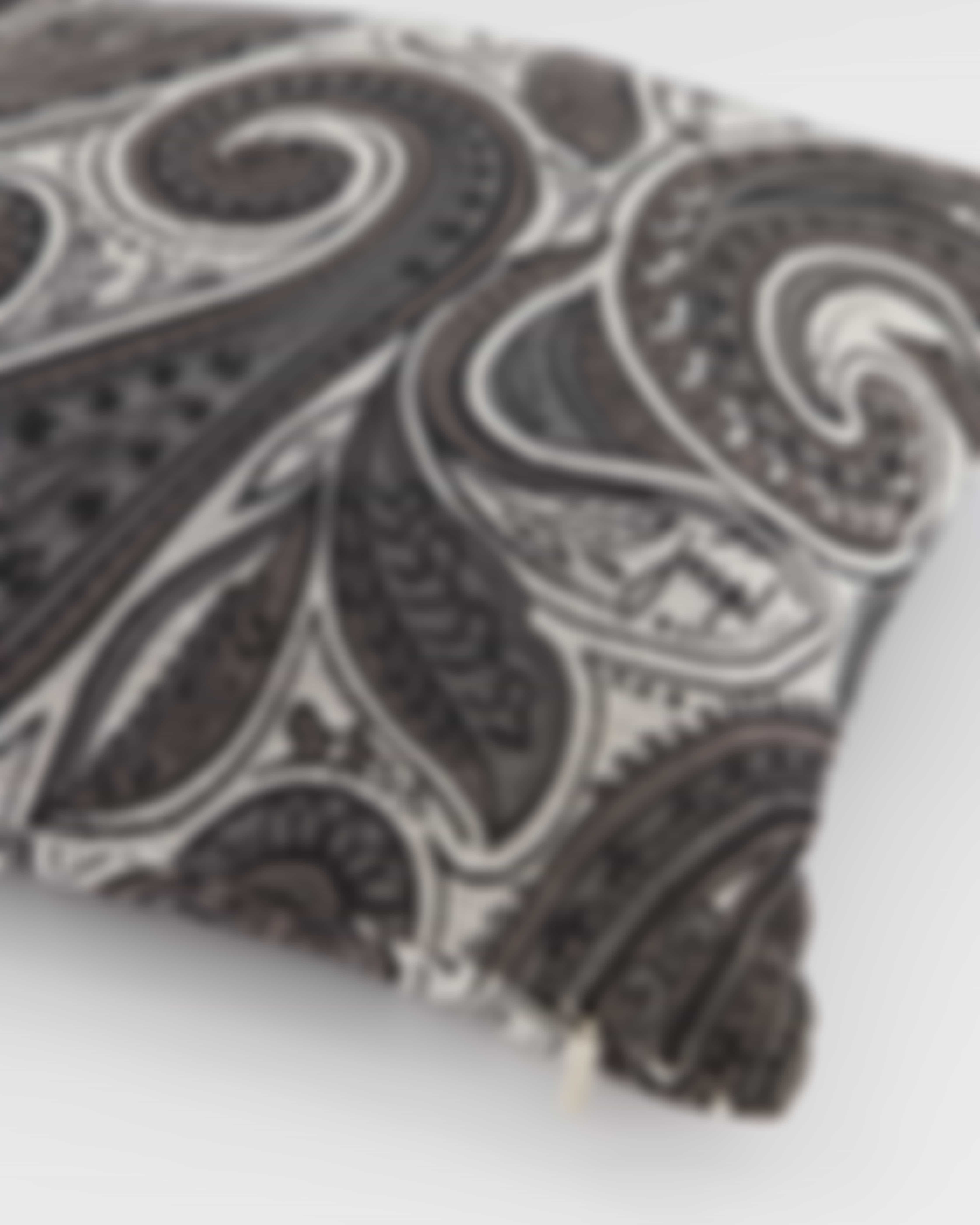 JOOP! Kissenhüllen Paisley Allover - Farbe: Silbergrau - 010 Detailbild 1