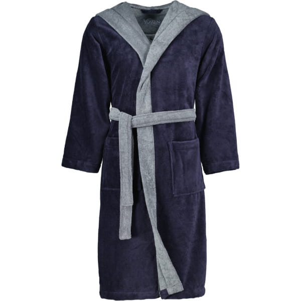 Vossen Bademantel unisex Poppy - Farbe: anthrazit - 013 (161914) - XL