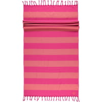 Cawö - Badetuch Code Hamam Blockstreifen 5503 - 90x180 cm - Farbe: pink - 23