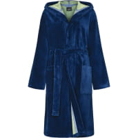Cawö Home Bademäntel Damen Kapuze Kapuze 845 - Farbe: blau-grün - 14