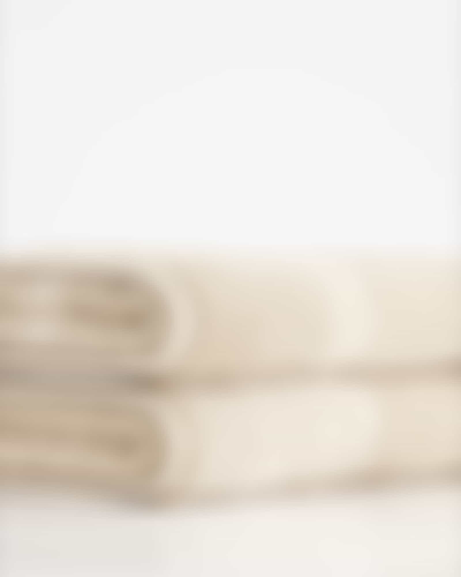 Cawö - Luxury Home Two-Tone Grafik 604 - Farbe: sand - 33 - Duschtuch 80x150 cm