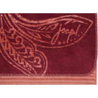 JOOP! Wohndecken Paisley - Farbe: Rouge - 150x200 cm