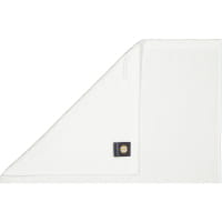 Rhomtuft - Handtücher Baronesse - Farbe: weiß - 01 - Seiflappen 30x30 cm