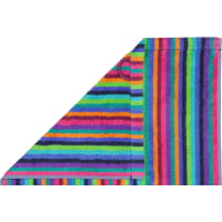 Cawö - Life Style Streifen 7048 - Farbe: 84 - multicolor - Waschhandschuh 16x22 cm