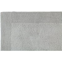 Rhomtuft - Badteppiche Prestige - Farbe: perlgrau - 11 - Toilettenvorlage mit Ausschnitt 60x60 cm