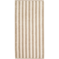 Cawö Handtücher Reverse Wendestreifen 6200 - Farbe: natur - 33 - Waschhandschuh 16x22 cm