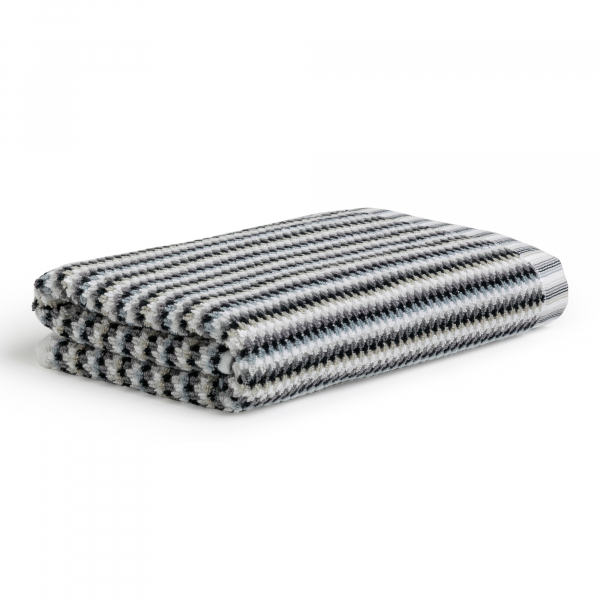 Möve Handtücher Bliss Bunt - Farbe: silver/black - 081
