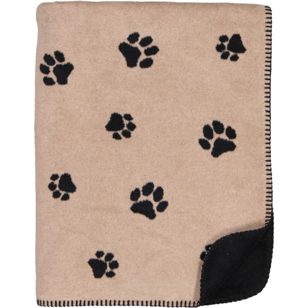 Cawö Wohndecken WE LOVE DOGS 62470 - Farbe: schwarz/beige - 93 - 150x200 cm günstig online kaufen