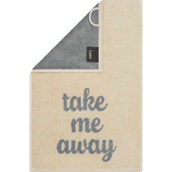 Cawö Gästetücher Postcard Towels Edition 100 - Farbe: take me away - 20 - Gästetuch 30x50 cm