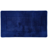 Rhomtuft RHOMY - Badteppich Versailles 255 - Farbe: royalblau/lurex - 408 60x90 cm