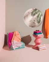 Möve Strandtücher Summer Daylight - Farbe: pink/orange - 021 - 90x180 cm