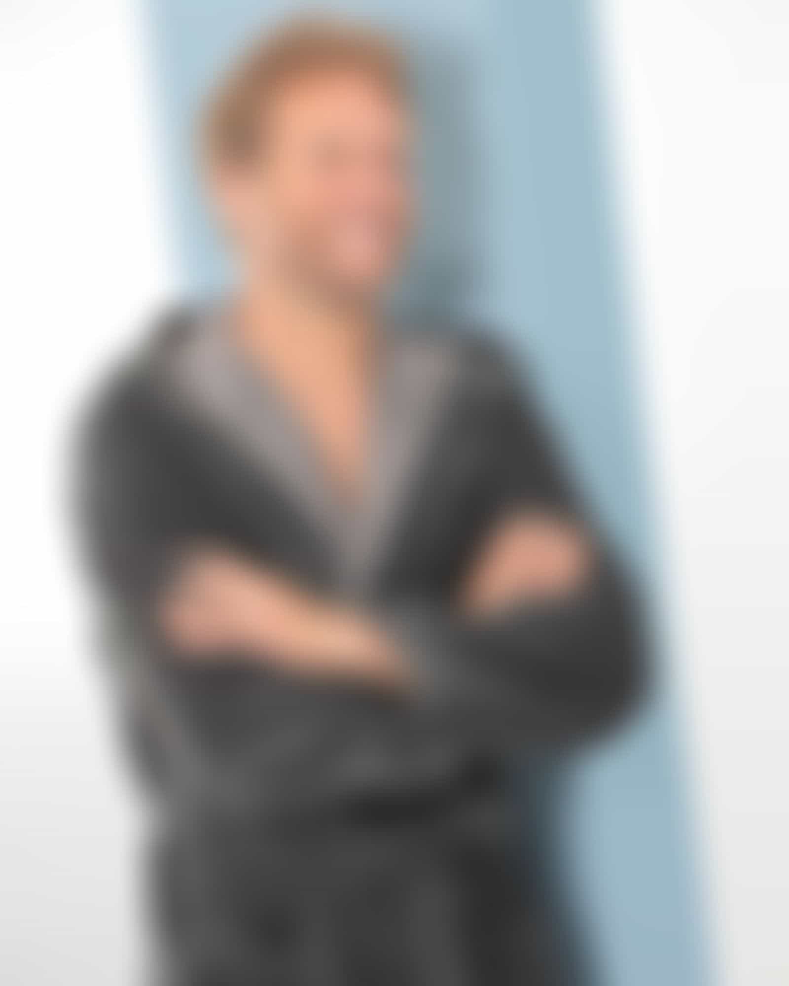 Cawö Home Herren Bademantel Kapuze 801 - Farbe: anthrazit - 71 Detailbild 3