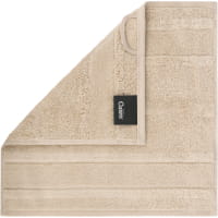 Cawö Handtücher Noblesse2 Uni 1002 - Farbe: beige - 370 - Waschhandschuh 16x22 cm