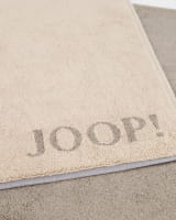 JOOP! Classic - Doubleface Badematte 1600 - 50x80 cm - Farbe: Sand/Graphit - 37