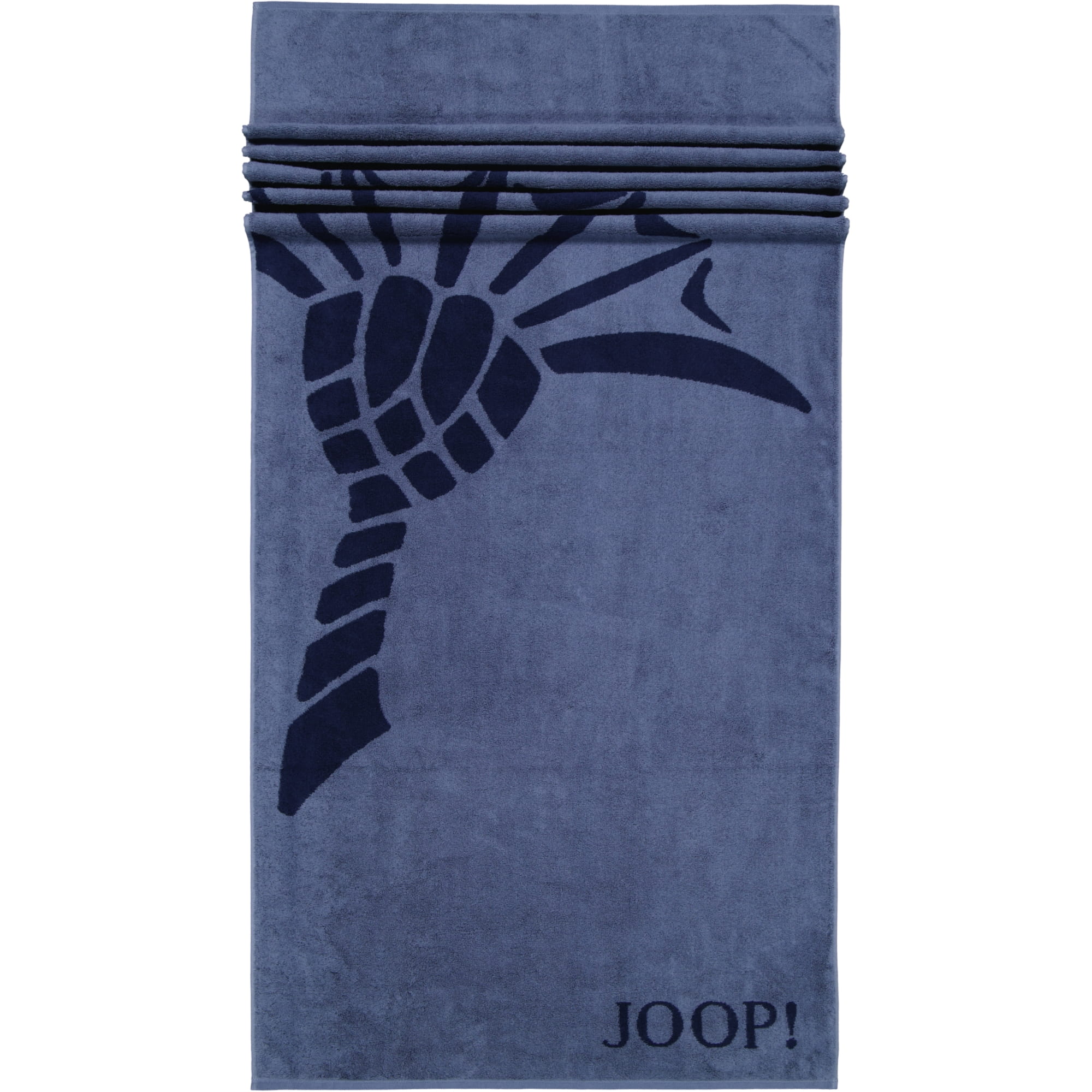 JOOP! Active Single Cornflower 1683 - cm - - 11 - Farbe: cm | Navy | Handtücher Saunatuch 80x180 Saunatuch Strandtuch 80x180