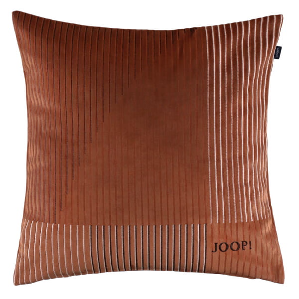 JOOP! Kissenhüllen Divided - Farbe: Karamell - 050 - 50x50 cm