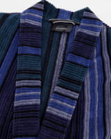 Cawö Herren Bademantel Kimono 2509 - Farbe: aqua - 14