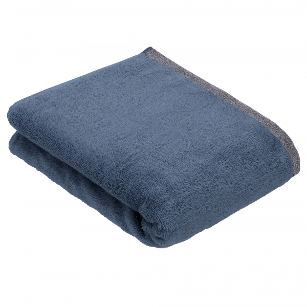 bugatti Handtücher Prato - Farbe: shadow blue - 4730 - Duschtuch 67x140 cm