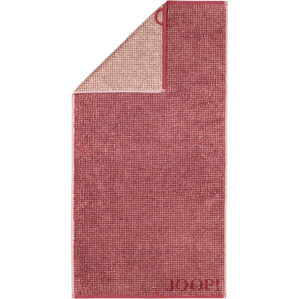 JOOP! Handtücher Select Allover 1695 - Farbe: rouge - 32 - Handtuch 50x100 cm