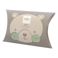 Vossen Kapuzentücher Teddy Bear Set - Farbe: eucalyptus - 5285
