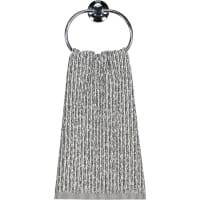 Möve Handtücher Brooklyn Pinstripe - Farbe: nature/black - 081 - Handtuch 50x100 cm