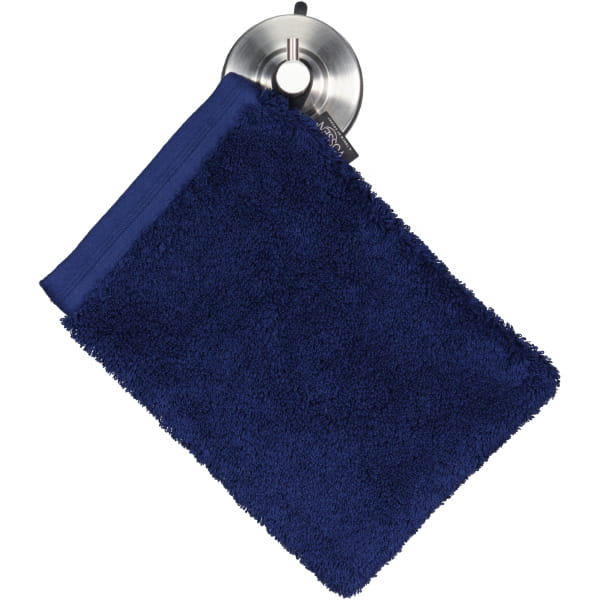 Vossen Handtücher Vegan Life - Farbe: marine blau - 4930 - Seiflappen 30x30 cm