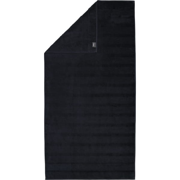 Cawö Handtücher Noblesse2 Uni 1002 - Farbe: schwarz - 906 - Duschtuch 80x160 cm