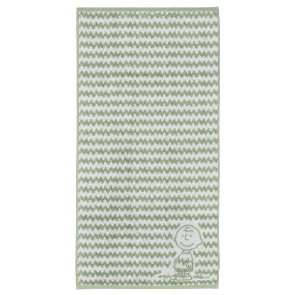 Vossen Handtücher PEANUTS Charlie Brown - Farbe: eucalyptus - 5285 - Duscht günstig online kaufen