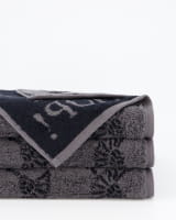 JOOP! Handtücher New Classic Cornflower 1721 - Farbe: Basalt - 79 - Seiflappen 30x30 cm