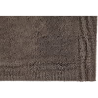 Rhomtuft - Badteppiche Prestige - Farbe: taupe - 58 - Toilettenvorlage mit Ausschnitt 60x60 cm
