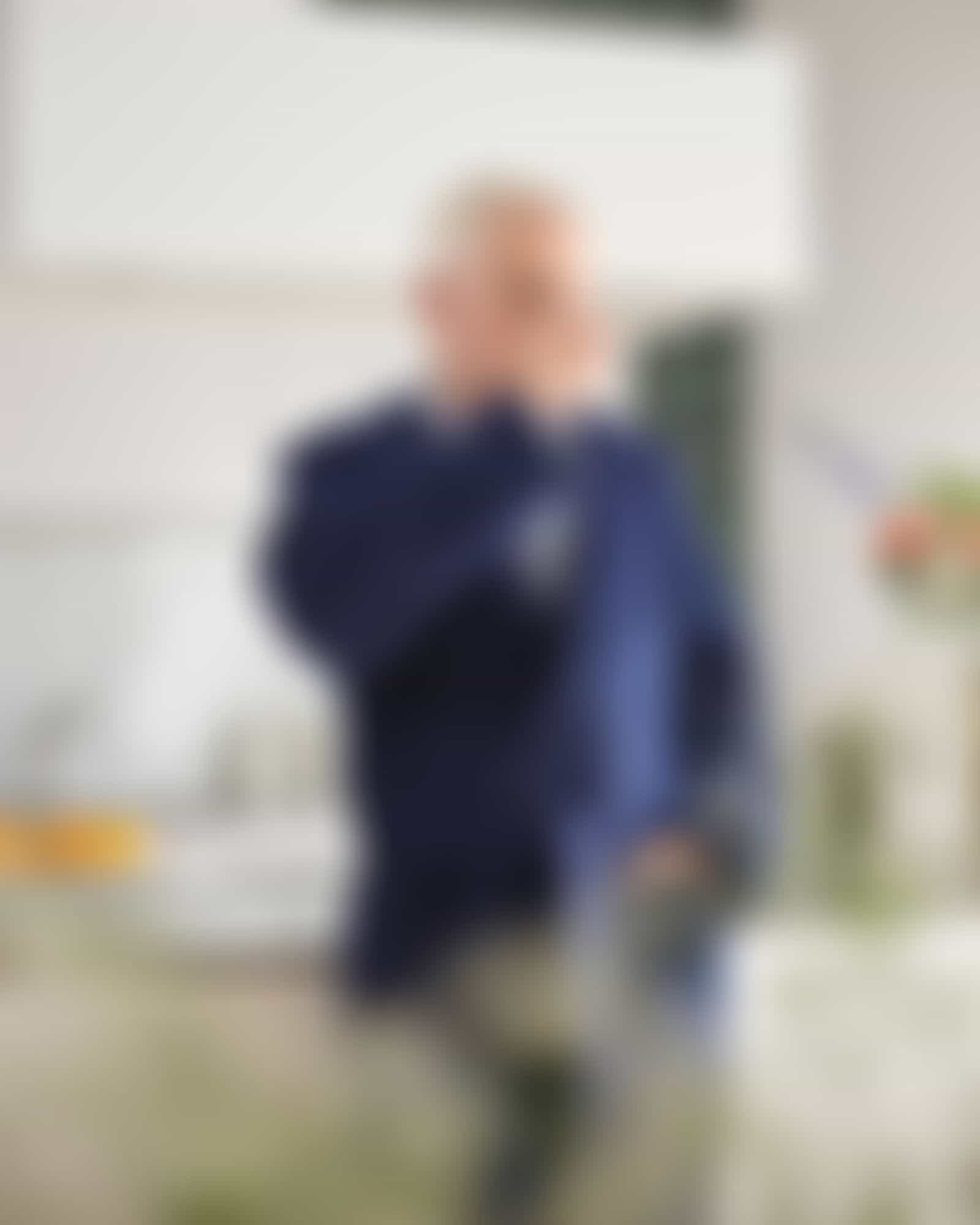 Möve Bademäntel unisex Kapuze Superwuschel - Farbe: deep sea - 596 Detailbild 2