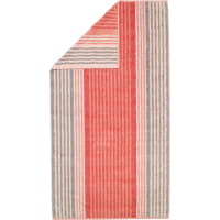 Cawö Handtücher Noblesse Harmony Streifen 1085 - Farbe: koralle - 27 - Duschtuch 80x160 cm