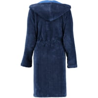 Cawö Home - Damen Bademantel Kurz Kapuze 822 - Farbe: nachtblau - 11 - XS