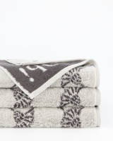 JOOP! Handtücher New Classic Cornflower 1721 - Farbe: Platin - 77 - Seiflappen 30x30 cm