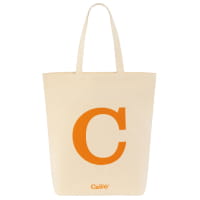 Cawö Shopper C 55705 - Farbe: natur/orange - 33 - 45x50 cm