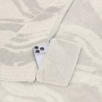 Vossen Strandtücher Coast Lines - Farbe: stone - 0001 - 100x180 cm