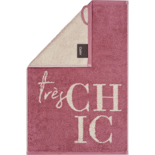 Cawö Gästetücher Postcard Towels Edition 100 - Farbe: très chic - 12 - 30x50 cm