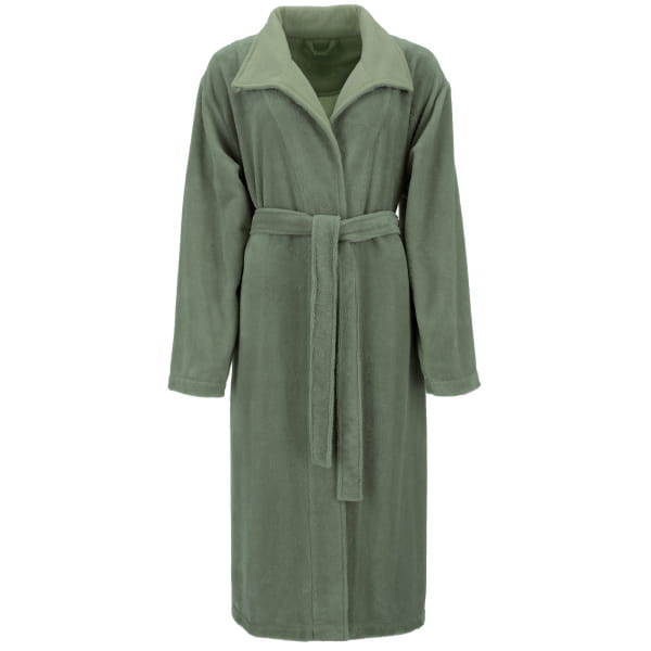 Vossen Bademäntel Damen Stehkragen Andorra - Farbe: detox green/eukalyptus - 0002