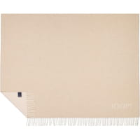 JOOP! Wohndecke Fine-Doubleface - Größe: 130x180 cm - Farbe: Creme-Natur