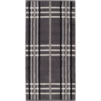 Cawö Handtücher Noblesse Check 1089 - Farbe: anthrazit - 77 - Handtuch 50x100 cm