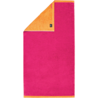 Cawö Handtücher Lifestyle Splash 7071 - Farbe: pink/mandarine - 23 - Gästetuch 30x50 cm