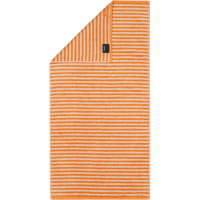 Cawö Handtücher Campus Ringel 955 - Farbe: mandarine - 33 - Waschhandschuh 16x22 cm