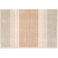 Cawö - Noblesse Cashmere Streifen 1056 - Farbe: sand - 33 - Duschtuch 80x150 cm