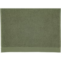 Rhomtuft - Handtücher Baronesse - Farbe: olive - 404 - Seiflappen 30x30 cm