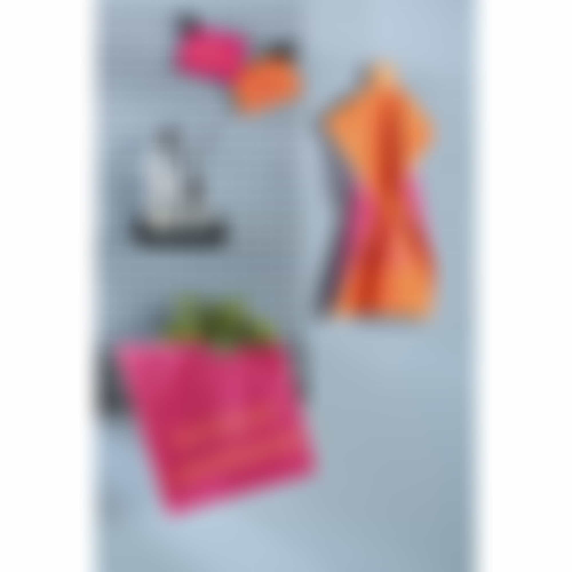 Cawö Gästetücher Postcard Towels Edition 100 - Farbe: bonjour weekend - 05 - 30x50 cm